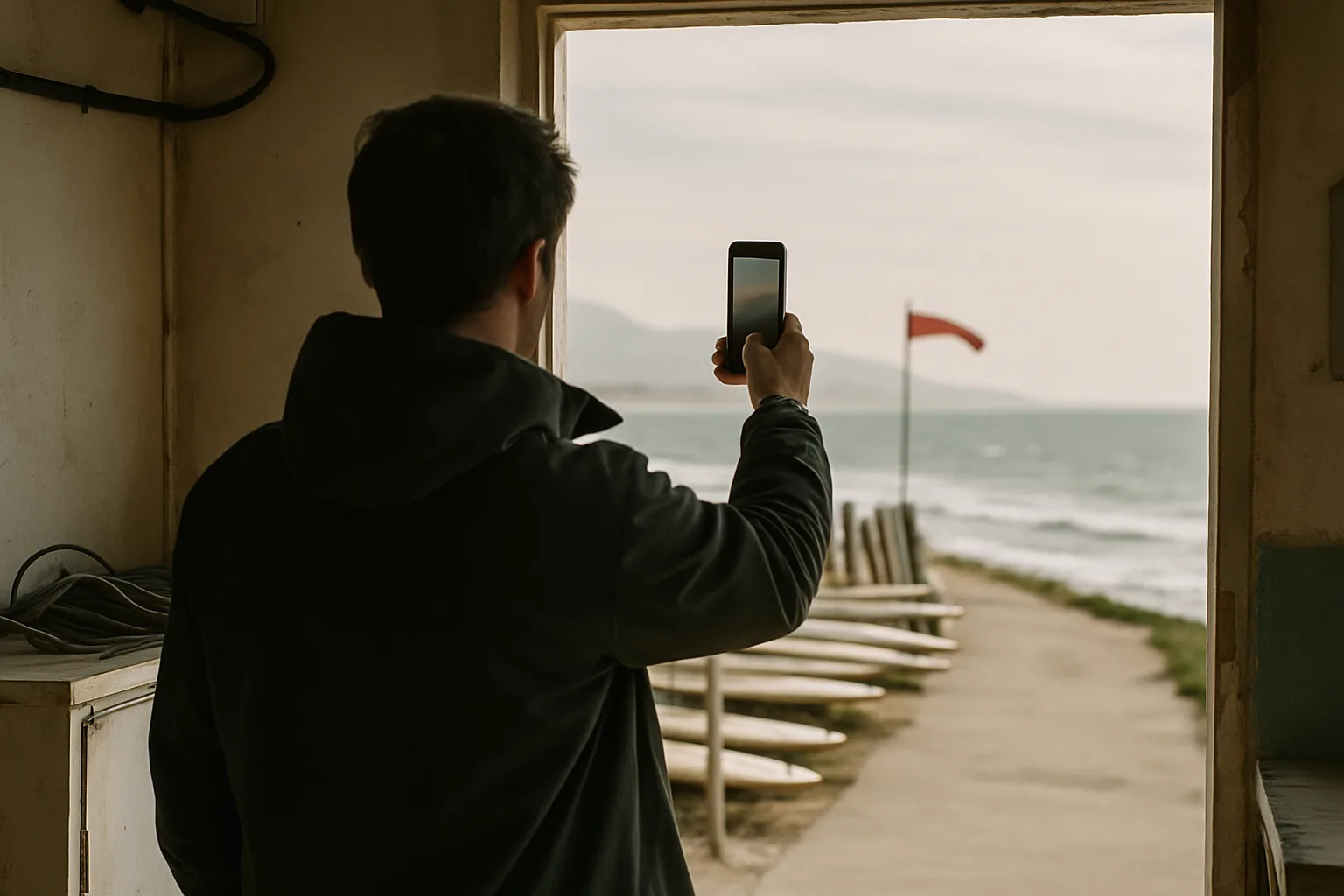 Launch window on an afternoon sea breeze